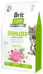 Brit Care Cat Sterilized Immunity Support Fresh Pork Sucha Karma dla kota op. 7kg WYPRZEDAŻ