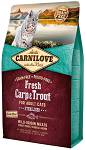 Carnilove Cat Sterilised Fresh Carp&Trout Sucha Karma dla kota op. 6kg [Data ważności: 28.07.2024r.]