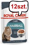 Royal Canin Hairball Care w sosie Mokra Karma dla kota op. 85g Pakiet 12szt.