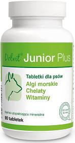 Dolvit Preparat witaminowy Junior Plus dla szczeniaka op. 90 tabletek
