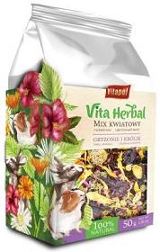 Vitapol Przysmak Vita Herbal Mix kwiatowy dla gryzonia op. 50g
