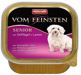 Animonda vom Feinsten DOG Senior drób z jagnięciną (geflugel&lamm) Mokra Karma dla psa op. 150g