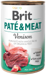 Brit Pate&Meat Adult Venison Mokra Karma dla psa op. 800g