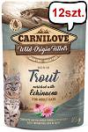 Carnilove Adult Trout&Echinacea Mokra Karma dla kota op. 85g Pakiet 12szt.