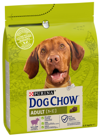 Purina Dog Chow Adult Lamb Sucha Karma dla psa op. 2.5kg