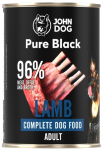 John Dog Pure Black Adult Lamb Mokra Karma dla psa op. 400g