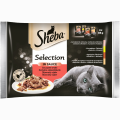 Sheba Selection In Sauce Adult Kolekcja Soczystych smaków w sosie Mokra karma dla kota op. 4x85g