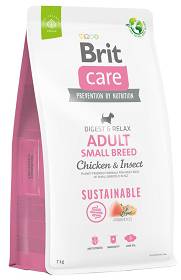  Brit Care Sustainable Adult Small Breed Chicken&Insect Sucha Karma dla psa op. 2x7kg MEGA-PAK [Data ważności: 09.07.2024] WYPRZEDAŻ