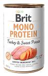 Brit Mono Protein Adult Turkey&Sweet Potato Mokra Karma dla psa op. 400g