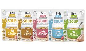 Brit Care Adult Soup Pakiet degustacyjny Mokra Karma dla kota op. 5x75g