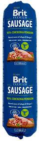 Brit Premium Sausage Adult Chicken&Venison Mokra Karma dla psa op. 800g