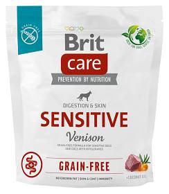 Brit Care Grain-Free Adult Sensitive Venison Sucha Karma dla psa op. 1kg