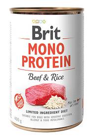 Brit Mono Protein Adult Beef&Rice Mokra Karma dla psa op. 400g
