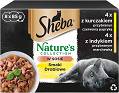 Sheba Nature's Collection Drobiowe Smaki w sosie Mokra Karma dla kota op. 8x85g WYPRZEDAŻ