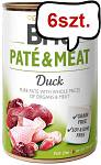 Brit Pate&Meat Adult Duck Mokra Karma dla psa op. 800g Pakiet 6szt.
