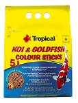 Tropical Pokarm Koi&Goldfish Colour Sticks dla ryb poj. 5l WYPRZEDAŻ