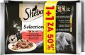 Sheba Selection In Sauce Adult Kolekcja Soczystych smaków w sosie Mokra karma dla kota op. 8x85g (1+1 za 50%)