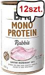 Brit Mono Protein Adult Rabbit Mokra Karma dla psa op. 400g Pakiet 12szt.