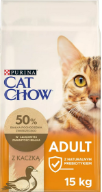 Purina Cat Chow Adult Duck Sucha Karma dla kota op. 15kg WYPRZEDAŻ