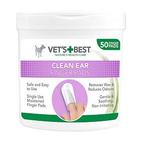 Vets Best Czyściki do uszu Clean Ear dla psa i kota op. 50szt.