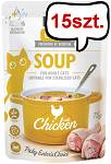 Brit Care Adult Soup Chicken Mokra Karma dla kota op. 75g Pakiet 15szt.