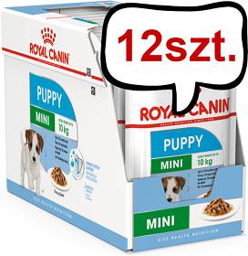 Royal Canin Puppy Mini Mokra Karma dla szczeniaka op. 85g Pakiet 12szt.