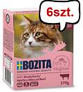 Bozita Adult Wołowina w galaretce Mokra Karma dla kota op. 370g Pakiet 6szt.