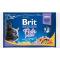 Brit Premium Adult Fish Plate Mokra Karma dla kota op. 4x100g