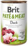 Brit Pate&Meat Adult Duck Mokra Karma dla psa op. 800g