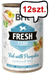 Brit Fresh Adult Fish With Pumpkin Mokra Karma dla psa op. 400g Pakiet 12szt. [Data ważności: 1.06.2024]