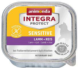 Animonda Integra Protect Sensitive z jagnięciną i ryżem (lamm) Mokra Karma dla kota op. 100g