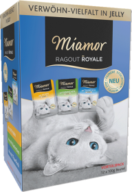 Miamor Ragout Royale Adult Mix smaków w galaretce Mokra Karma dla kota op. 12x100g